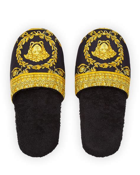 versace soulier homme|Versace men's slippers.